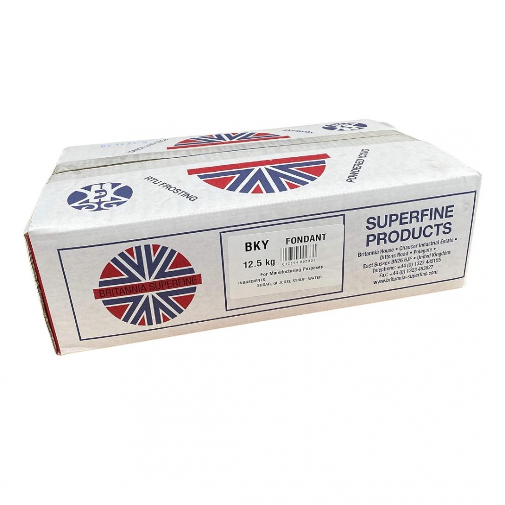 Bakers Fondant box 12.5kg