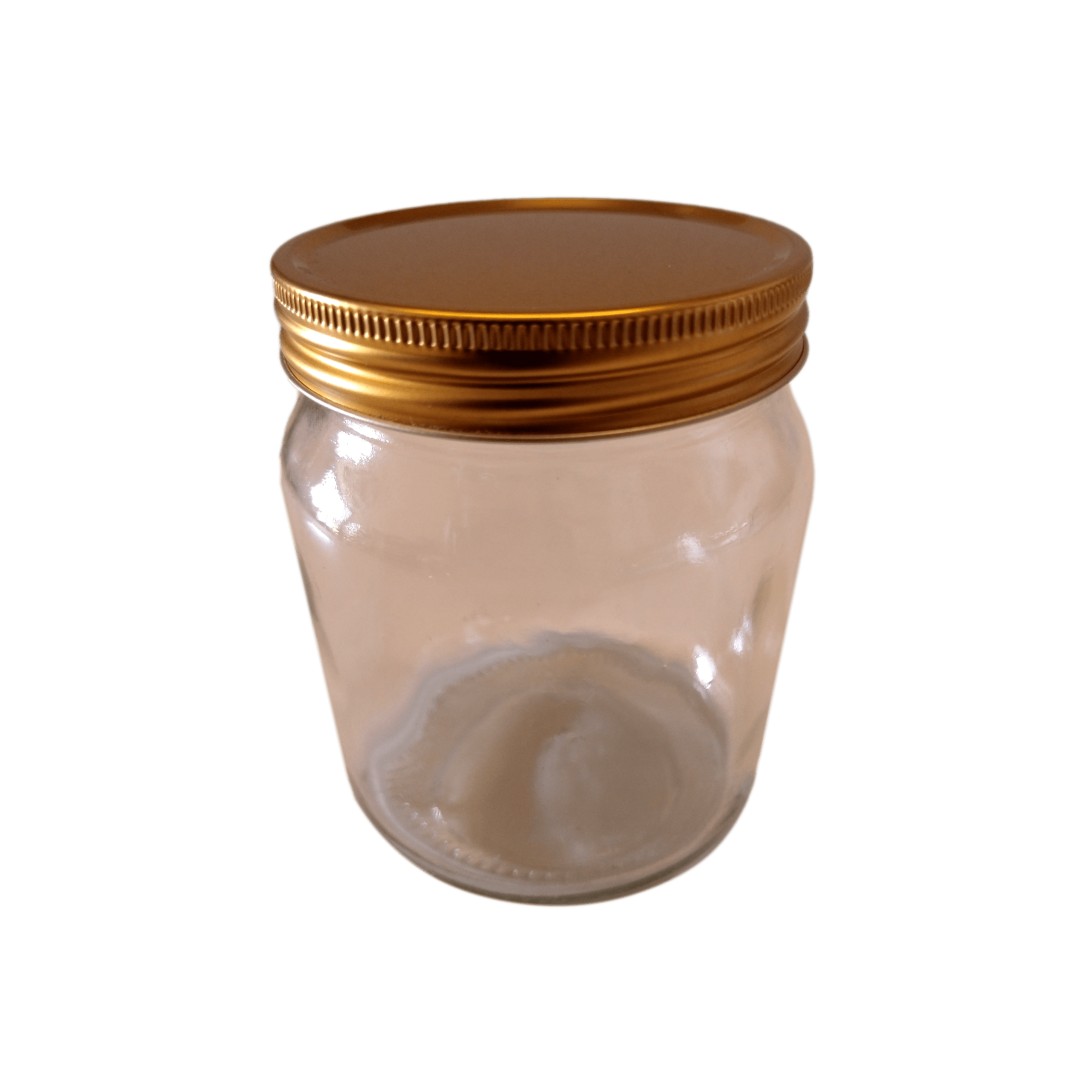 1Lb Glass Round Honey Jar – Pack of 24