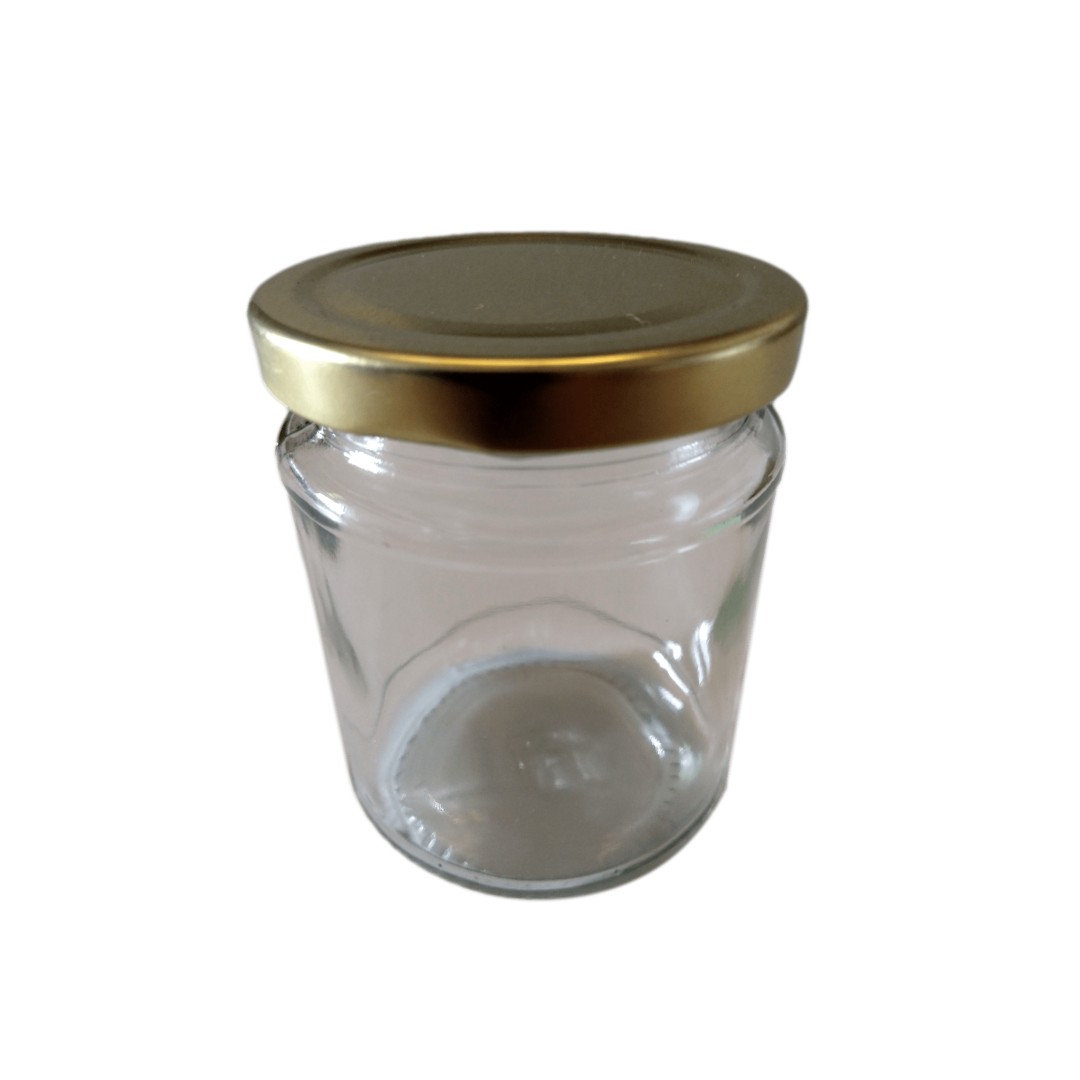 300ml (12oz – 340g) Glass Round Honey Jar – Pack of 28